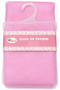 Tul gasa chiflón de decoración 2M x 1,6M Rosa