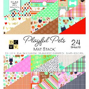Block 15X15 Playful Pets