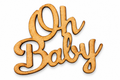 Oh Baby  madera 7x6 cm
