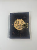 Libro de  Piel con impresión Globo terráqueo