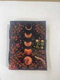 Libro de Piel con impresión Fase Lunar