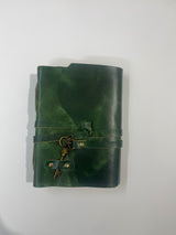 Libro de Piel color verde