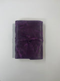 Libro de Piel color morado