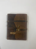 Libro De Piel Color Marron