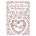 Stencil Provence The Heart Is 21X30