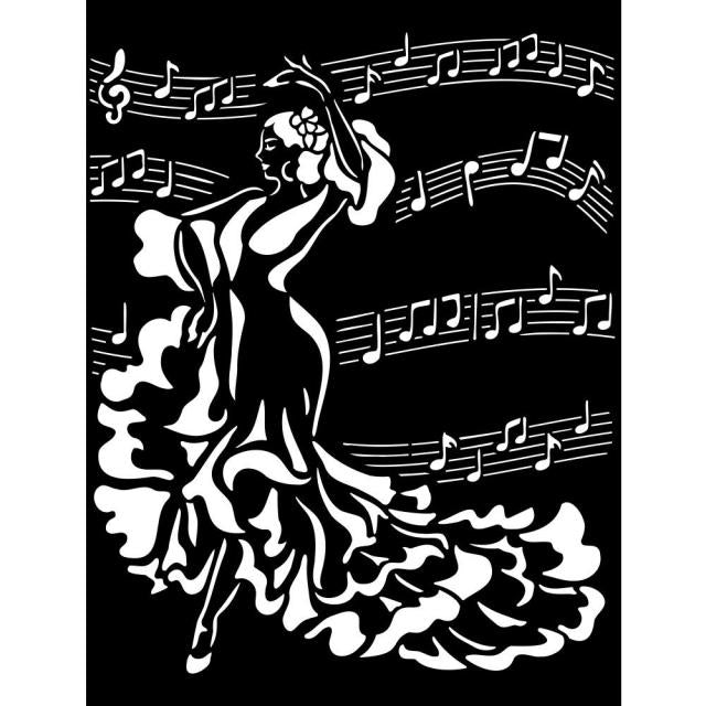 Stencil Desire 20x25