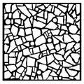 Stencil Mosaico Blue Dream 18x18