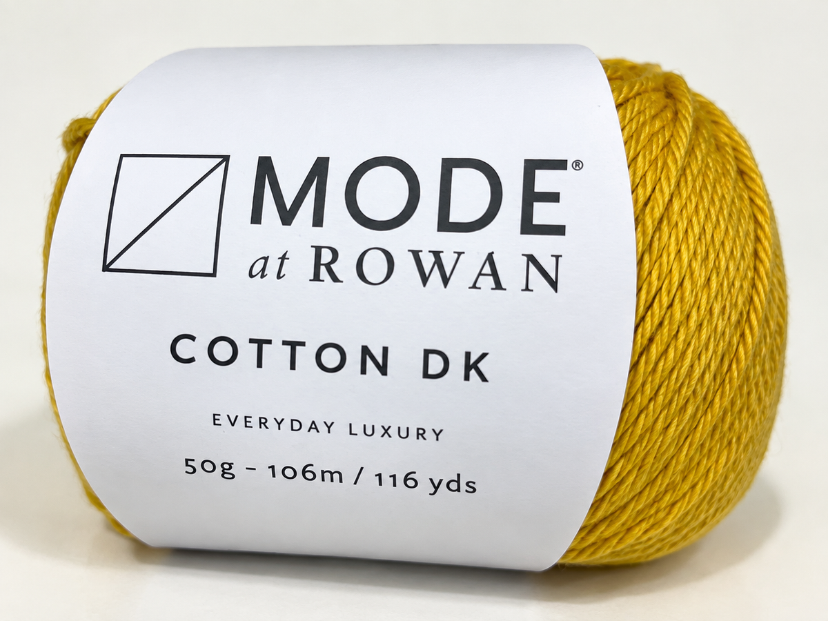 Mode at Rowan Cotton DK 022 Amarillo mostaza