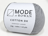 Mode at Rowan Cotton DK 016 gris perla plata