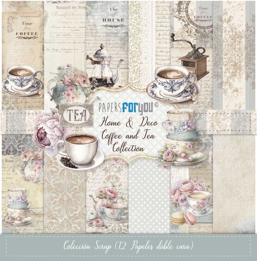 Block 30x30 Home&Deco Coffee and Tea PFY