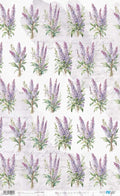 Papel de Arroz 57x33 Cm La Vie en Fleurs Lilac V