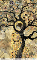 Papel De Arroz 54X33 Cm Abstract Art Woman in Tree