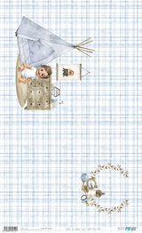 Papel De Arroz 54X33 Cm Sweet Baby Boy Tippi