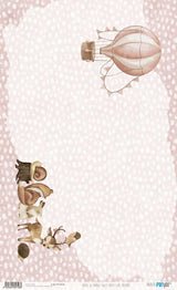 Papel De Arroz 54X33 Cm Sweet Baby Girl Friends