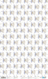 Papel De Arroz 54X33 Cm Sweet Baby Boy Sheeps