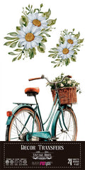 Decor transfer 15x30 Bicicletas 4 Hojas