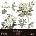 Decor transfer 30x30 Hortensias 2 hojas