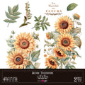 Decor transfer 30x30 Girasoles 2 hojas