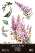 Decor transfer 20x30 Lilas 3 hojas