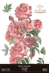 Decor transfer 60x90 Rosas