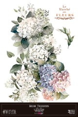 Decor transfer 60x90 Hortensias
