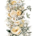 Decor transfer 15x30 Margaritas 4 Hojas