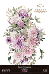 Decor transfer 60x90 Dalias