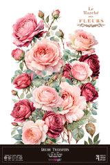 Decor transfer 15x30 Dalias 4 Hojas