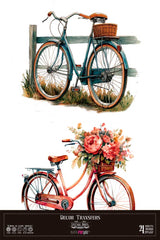 Decor transfer 60x90 Bicicletas