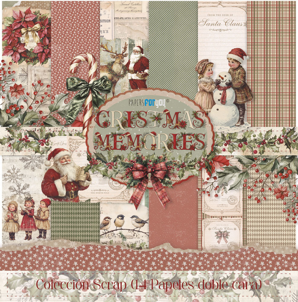 Block 30x30 Christmas Memories PFY