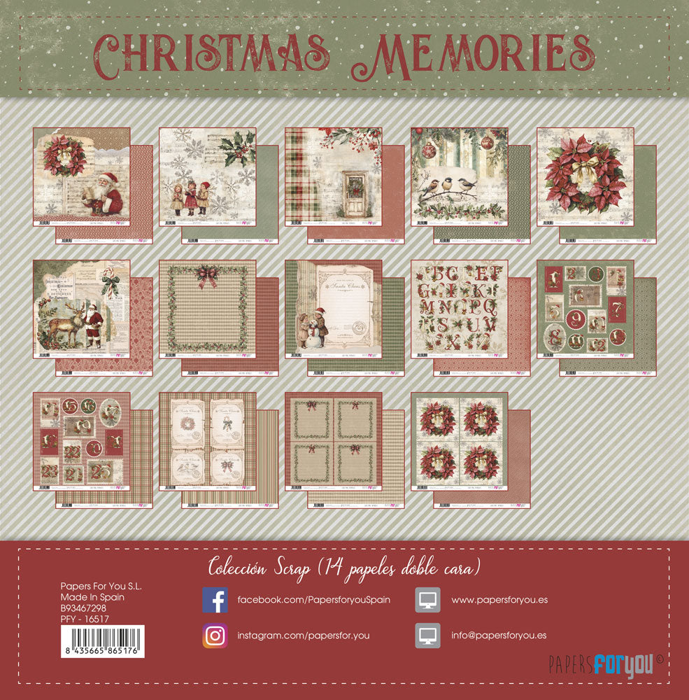Block 30x30 Christmas Memories PFY