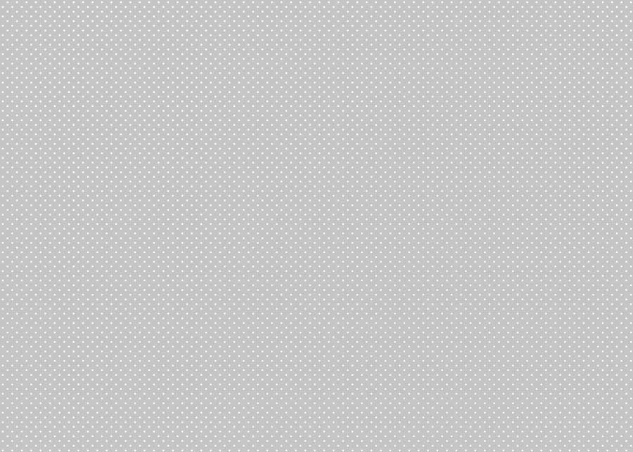 Tela Encuadernar Gris Con Lunares Blancos 50X70