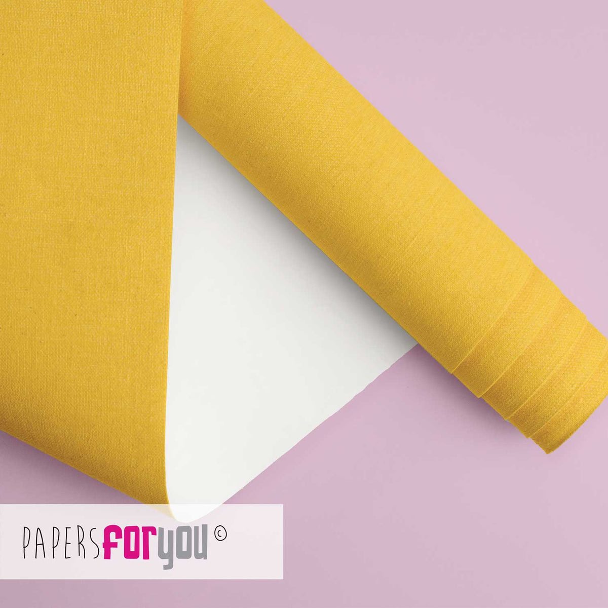 Tela de encuadernar Amarillo Sunshine 70x50