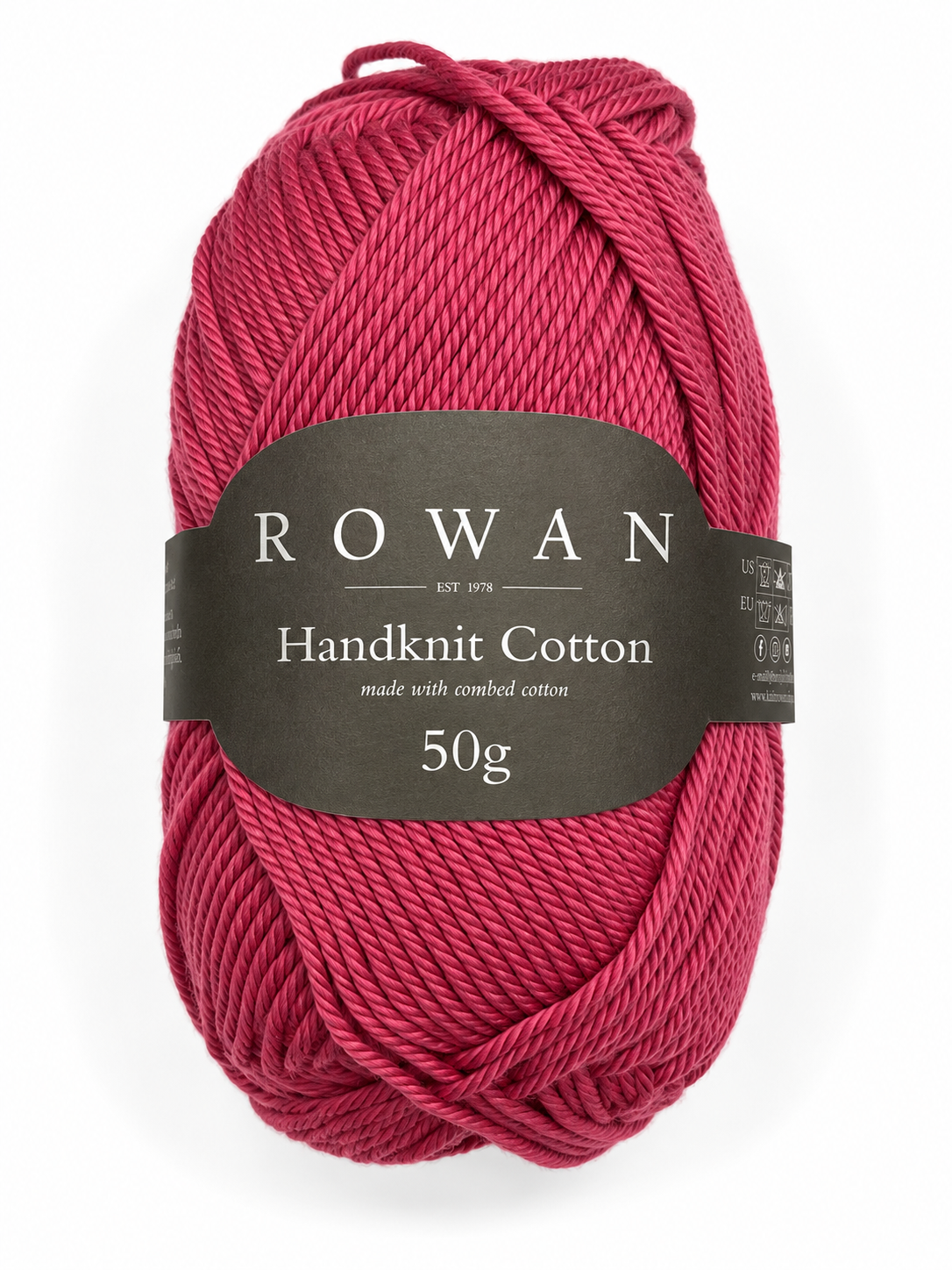 Rowan Handknit Cotton 356 rosa frambuesa