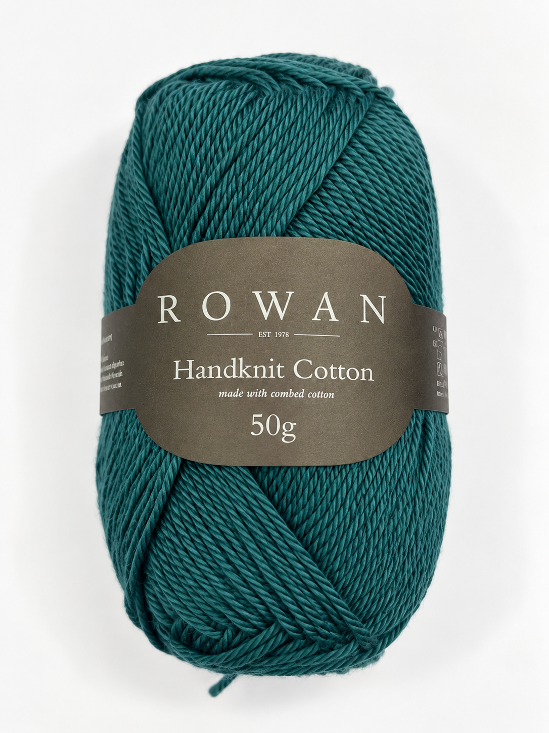 Rowan Handknit Cotton 371 verde petróleo