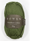 Rowan Handknit Cotton 370 verde oliva