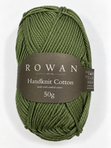 Rowan Handknit Cotton 370 verde oliva