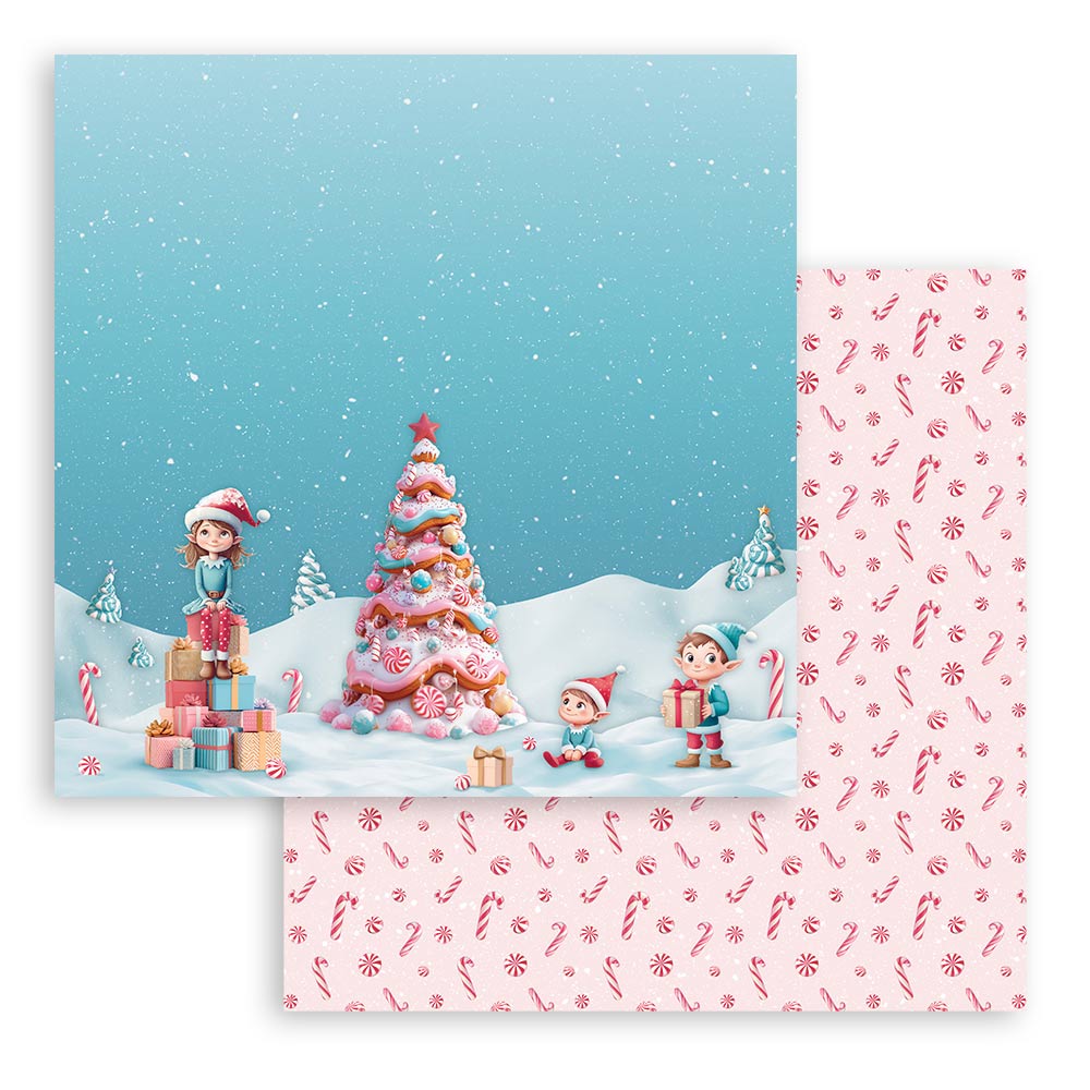 Block 30x30 Candy Christmas