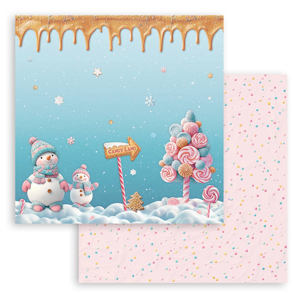 Block 30x30 Candy Christmas