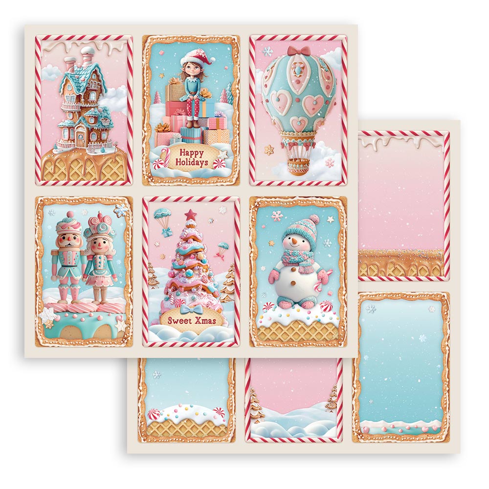 Block 30x30 Candy Christmas