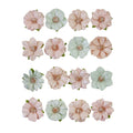 Flores Prima colores rosados y mint nacarados