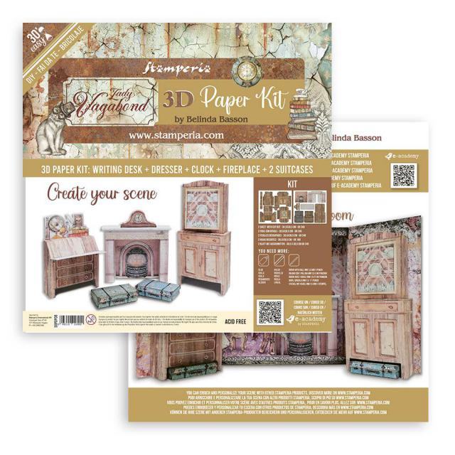 Kit 3D Lady Vagabond Lifestyle