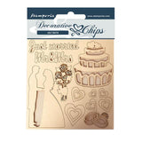 Decorative Chips Just Married