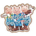 Shaker Los Tres Cerditos