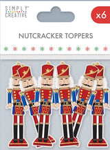 Simply Creative Christmas Basics Nutcracker Card Toppers