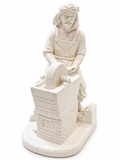 Figura de escayola Afilador