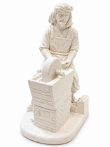 Figura de escayola Afilador