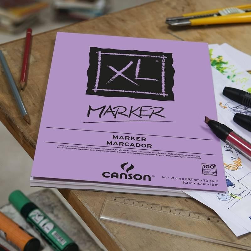 Block CANSON XL marker para rotuladores alcohol