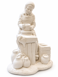 Figura de escayola Alfarero