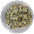 Eyelets Amarillo Pastel Aluminio